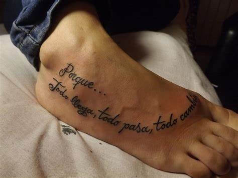 63 Ideas de Tatuajes en los Pies 10