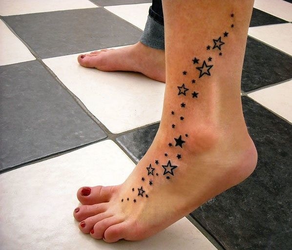 63 Ideas de Tatuajes en los Pies 4