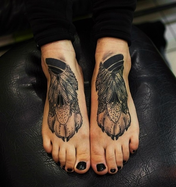 63 Ideas de Tatuajes en los Pies 39