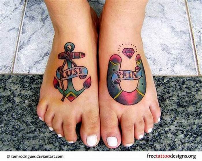 63 Ideas de Tatuajes en los Pies 60