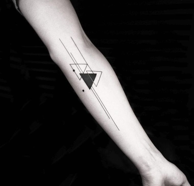 ¿Quién dice que son simples y aburridas? Tatuajes de líneas 17 ¿Quién dice que son simples y aburridas? Tatuajes de líneas 17