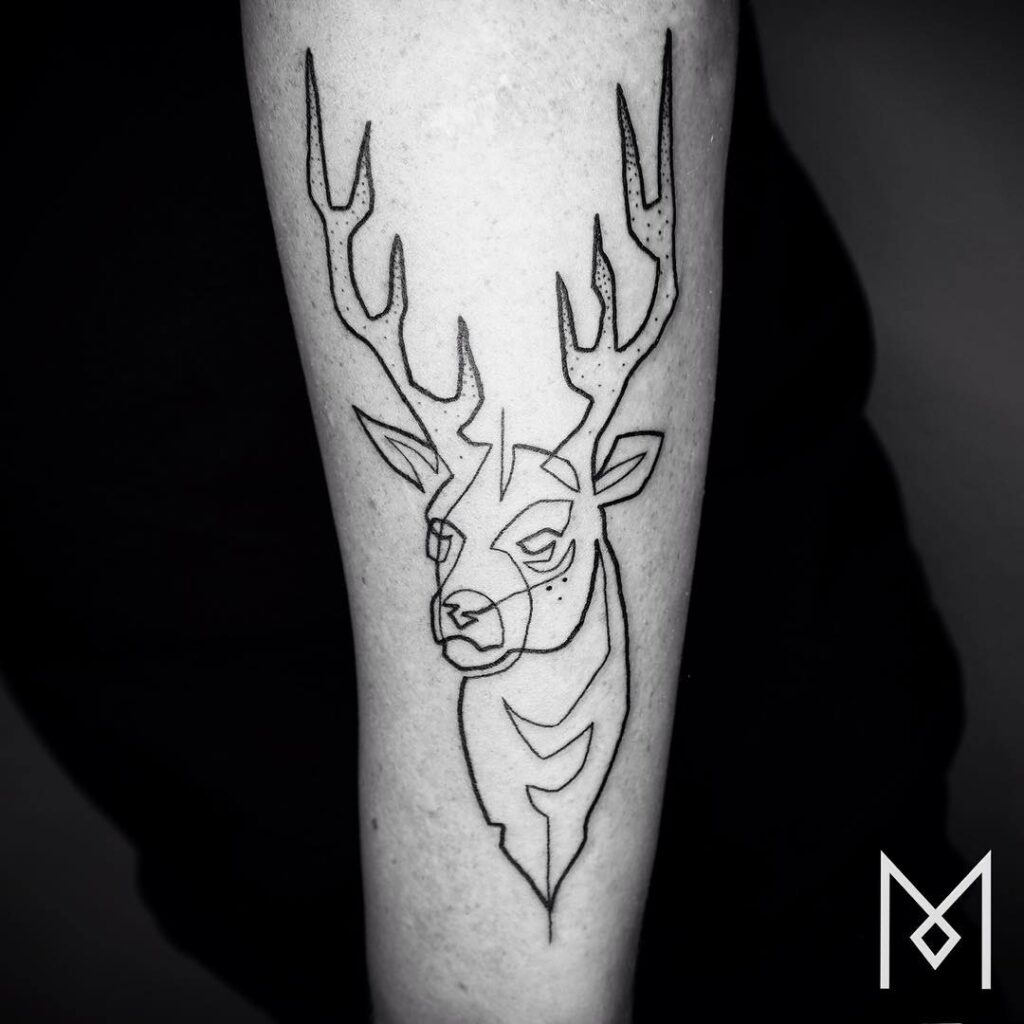 ¿Quién dice que son simples y aburridas? Tatuajes de líneas 37 ¿Quién dice que son simples y aburridas? Tatuajes de líneas 37