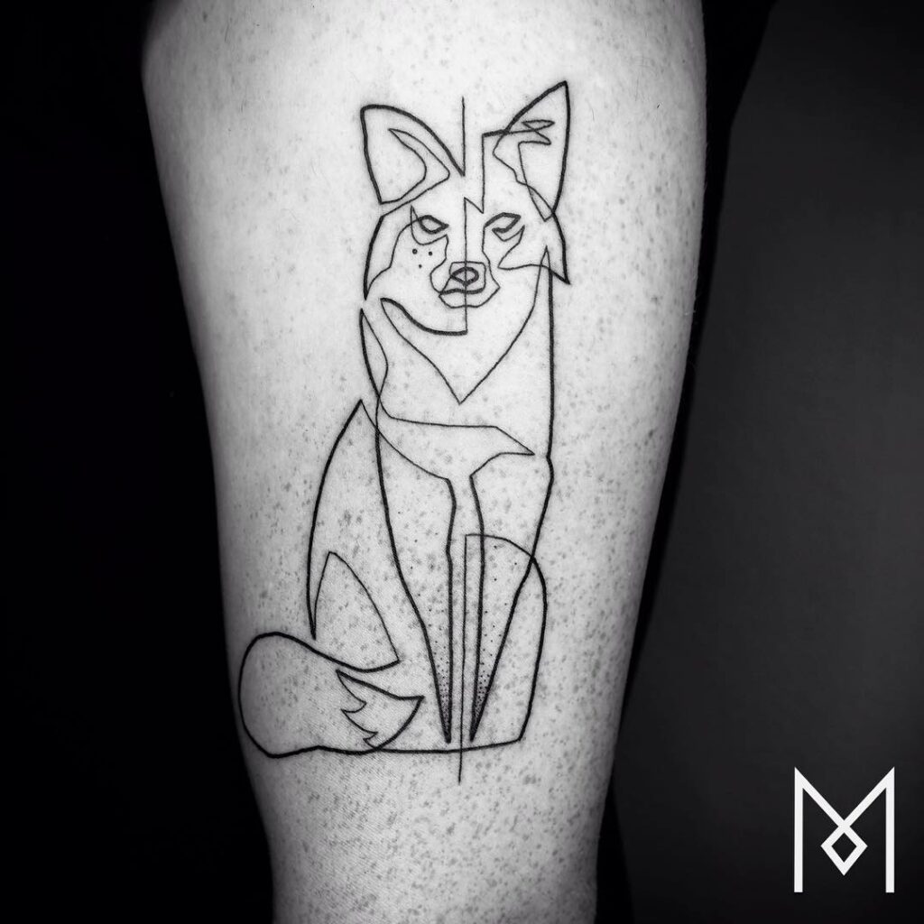 ¿Quién dice que son simples y aburridas? Tatuajes de líneas 44 ¿Quién dice que son simples y aburridas? Tatuajes de líneas 44