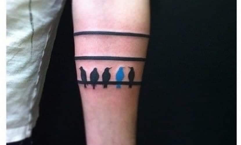 ¿Quién dice que son simples y aburridas? Tatuajes de líneas 51 ¿Quién dice que son simples y aburridas? Tatuajes de líneas 51