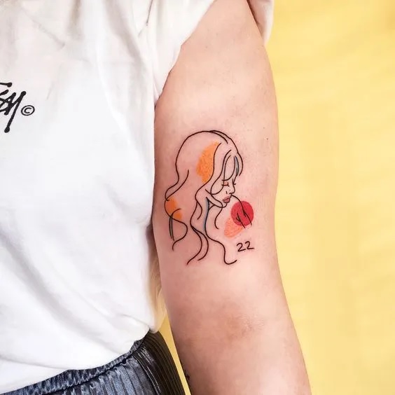 ¿Quién dice que son simples y aburridas? Tatuajes de líneas 64 ¿Quién dice que son simples y aburridas? Tatuajes de líneas 64
