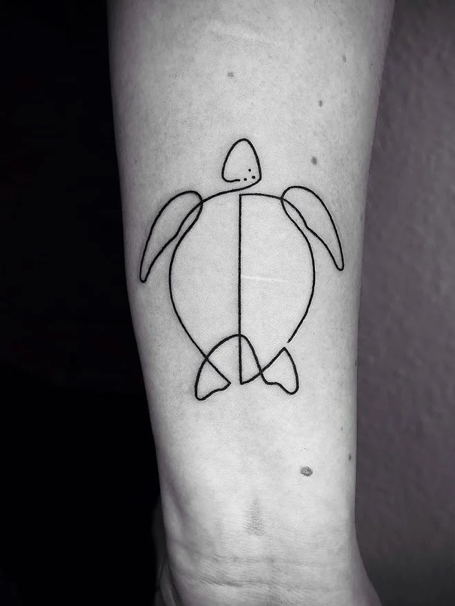 ¿Quién dice que son simples y aburridas? Tatuajes de líneas 69 ¿Quién dice que son simples y aburridas? Tatuajes de líneas 69