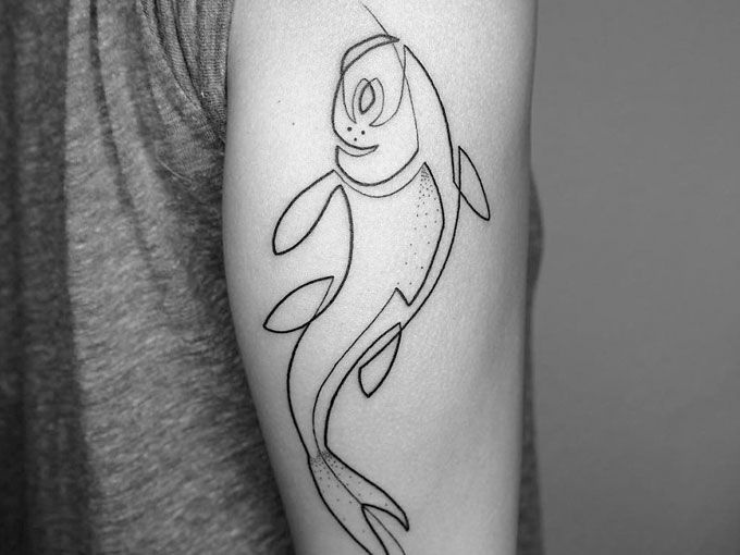 ¿Quién dice que son simples y aburridas? Tatuajes de líneas 71 ¿Quién dice que son simples y aburridas? Tatuajes de líneas 71