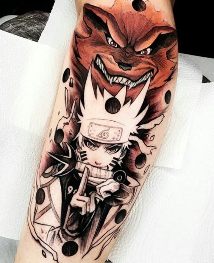 74 Ideas para Tatuajes de Naruto 40