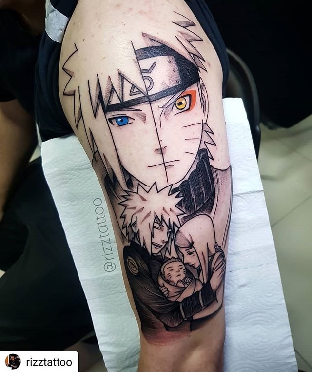 74 Ideas para Tatuajes de Naruto 44