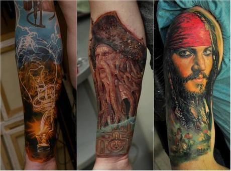 Tatuajes de Piratas del Caribe: 63 Diseños Ideales 36