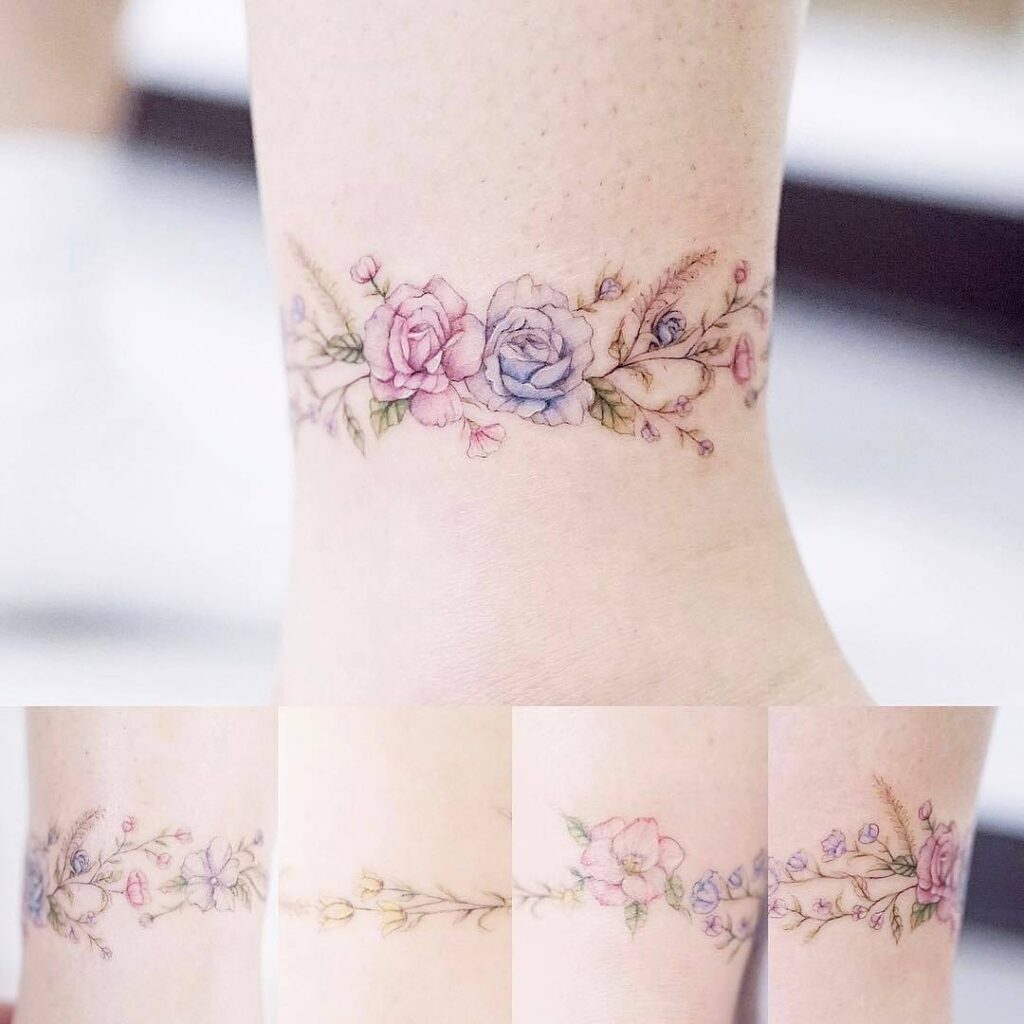 66 Ideas de Tatuajes de Pulseras 34