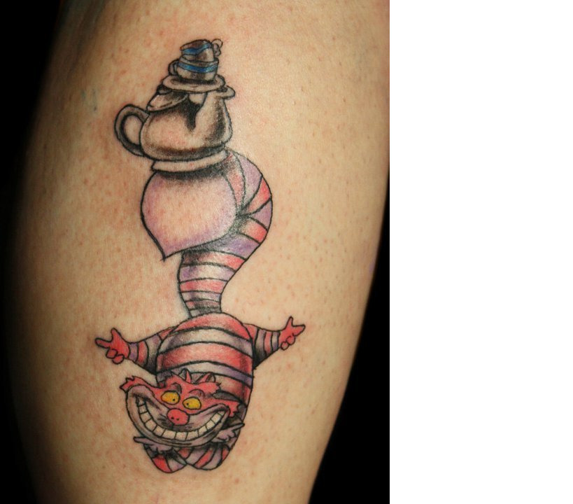 Tatuajes de Alicia en el país de las maravillas 56 Tatuajes de Alicia en el país de las maravillas 57
