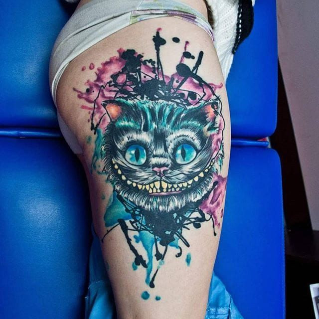 Tatuajes de Alicia en el país de las maravillas 59 Tatuajes de Alicia en el país de las maravillas 60