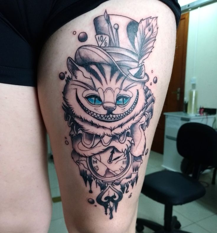 Tatuajes de Alicia en el país de las maravillas 66 Tatuajes de Alicia en el país de las maravillas 67