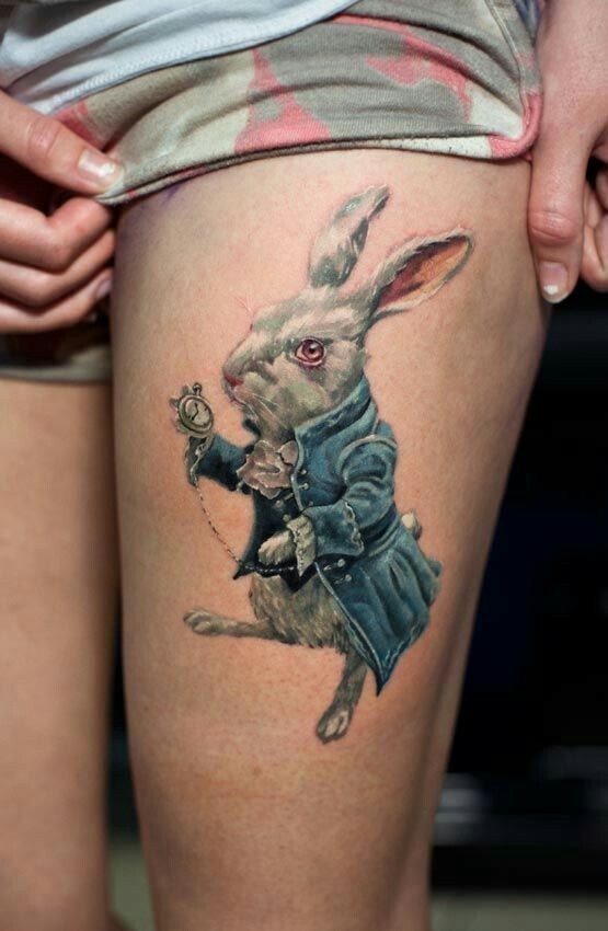Tatuajes de Alicia en el país de las maravillas 46 Tatuajes de Alicia en el país de las maravillas 47