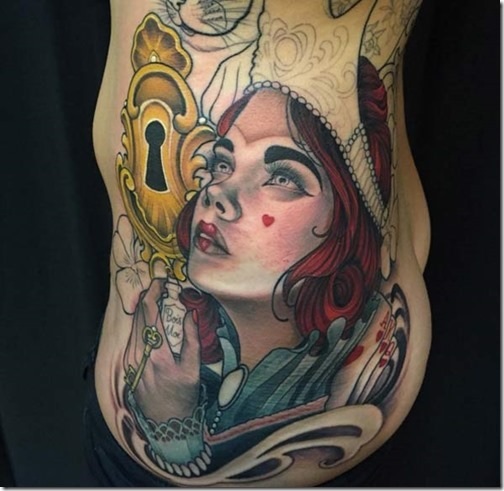 Tatuajes de Alicia en el país de las maravillas 82 Tatuajes de Alicia en el país de las maravillas 83