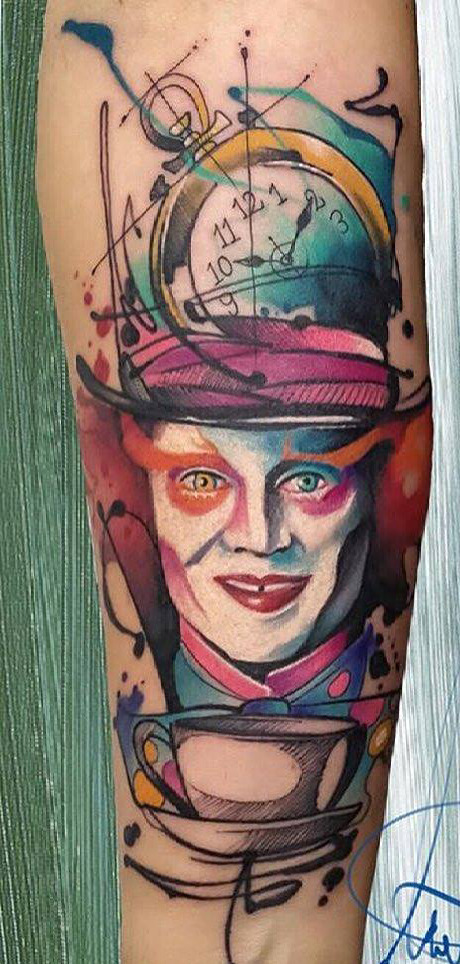 Tatuajes de Alicia en el país de las maravillas 72 Tatuajes de Alicia en el país de las maravillas 73
