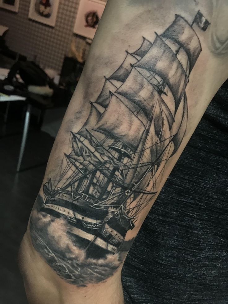 97 Tatuajes de Barcos para los amantes de navíos 13