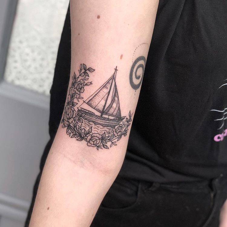97 Tatuajes de Barcos para los amantes de navíos 25