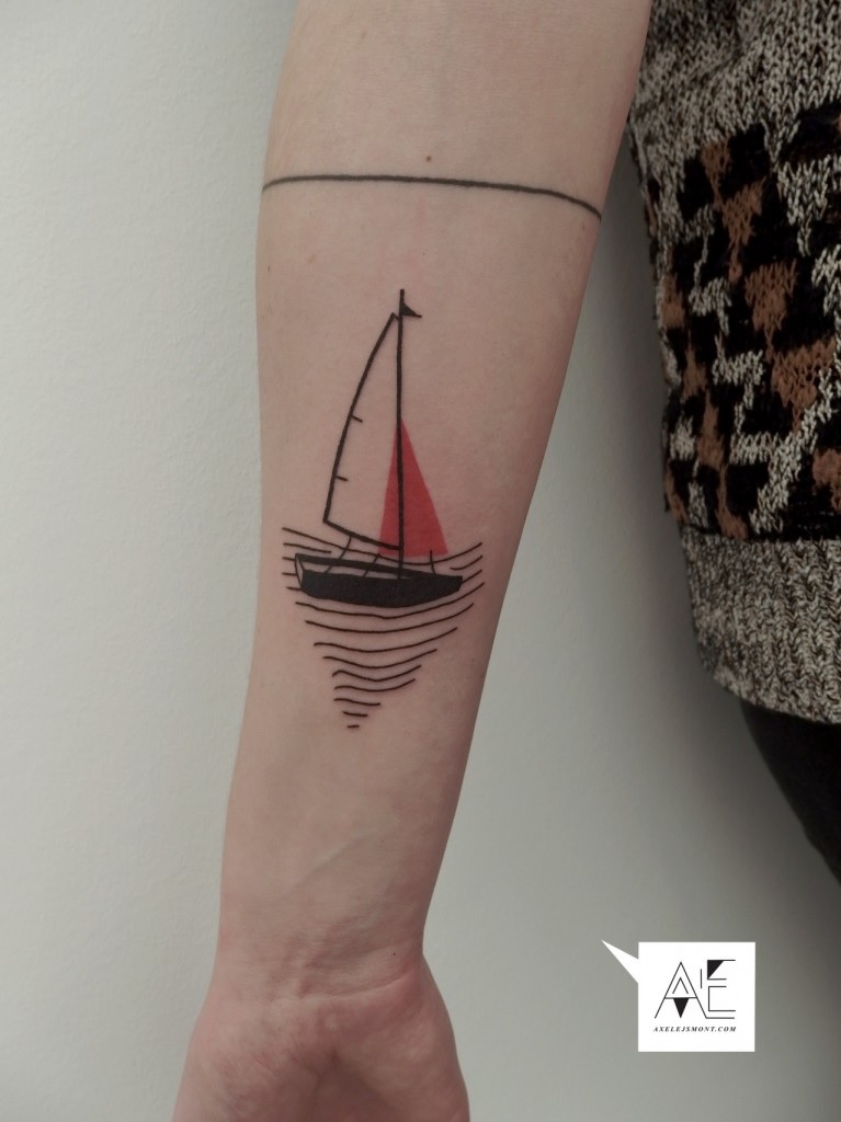 97 Tatuajes de Barcos para los amantes de navíos 26