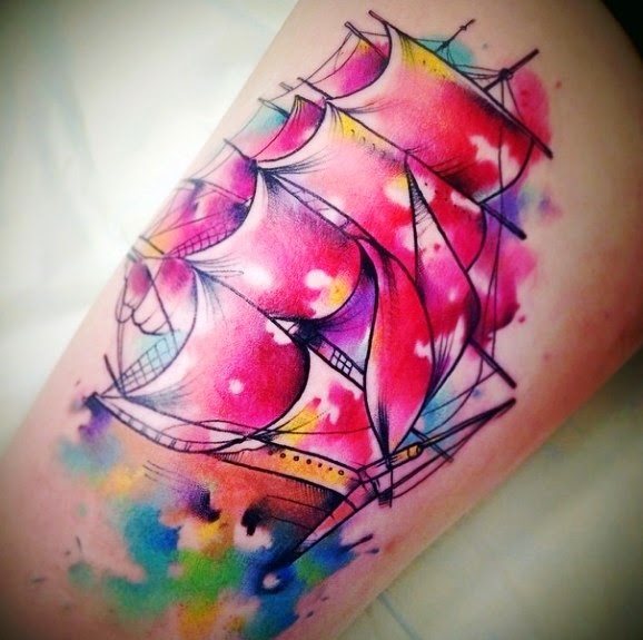 97 Tatuajes de Barcos para los amantes de navíos 28