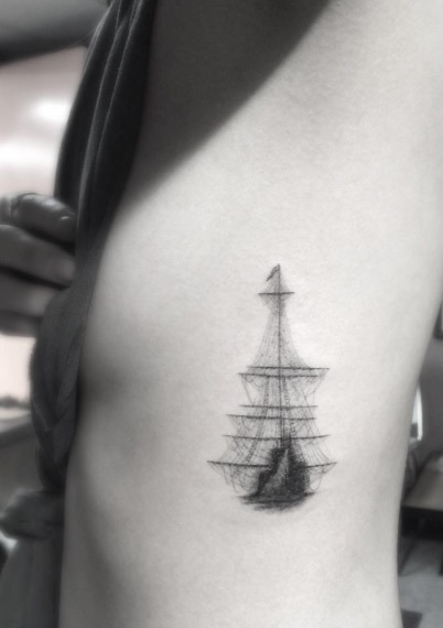 97 Tatuajes de Barcos para los amantes de navíos 34