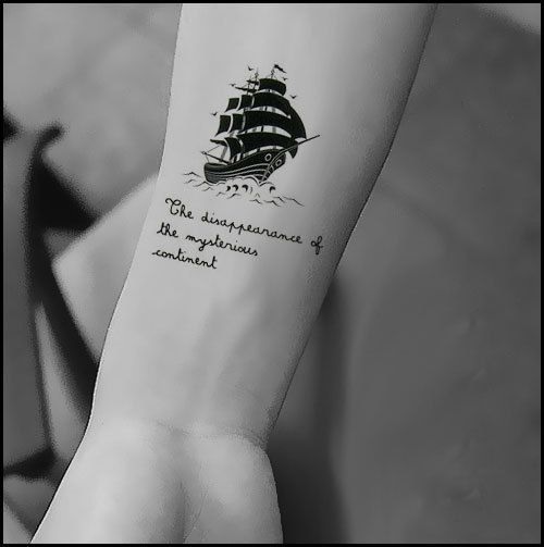 97 Tatuajes de Barcos para los amantes de navíos 38