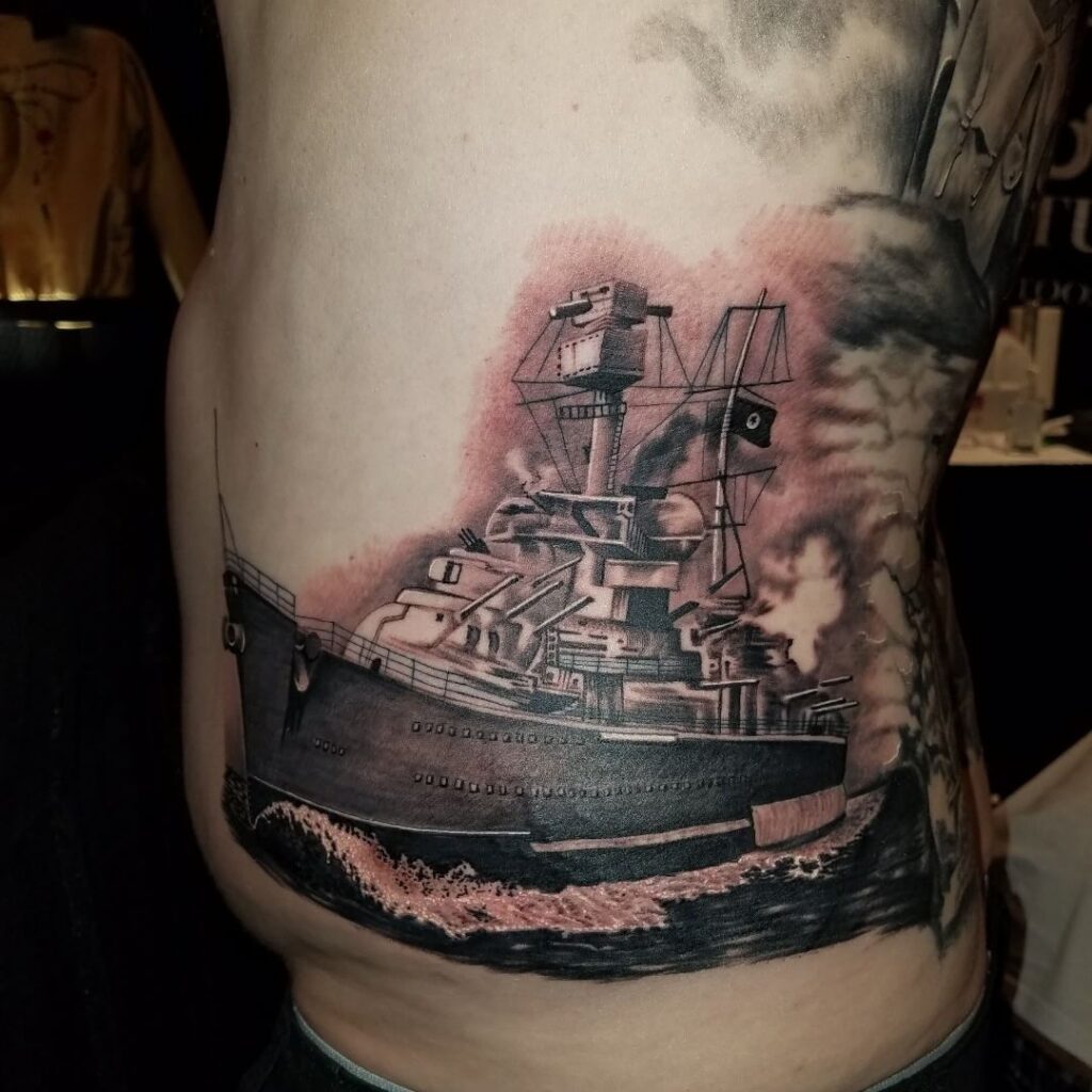 97 Tatuajes de Barcos para los amantes de navíos 44
