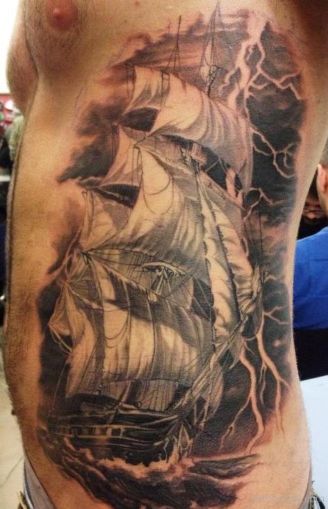 97 Tatuajes de Barcos para los amantes de navíos 46