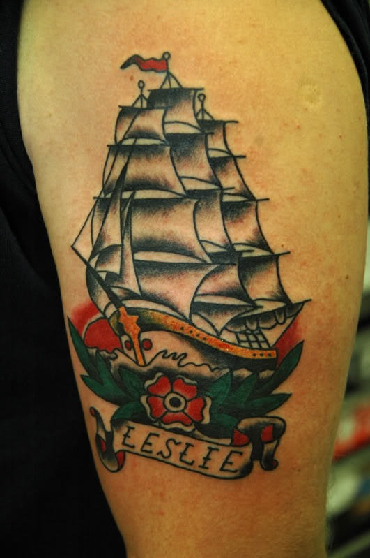 97 Tatuajes de Barcos para los amantes de navíos 5