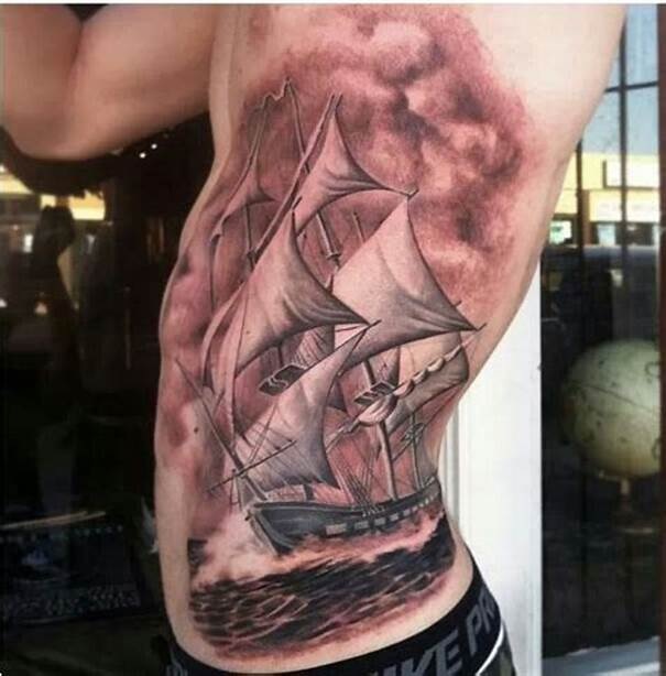 97 Tatuajes de Barcos para los amantes de navíos 49