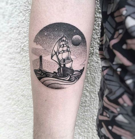 97 Tatuajes de Barcos para los amantes de navíos 62