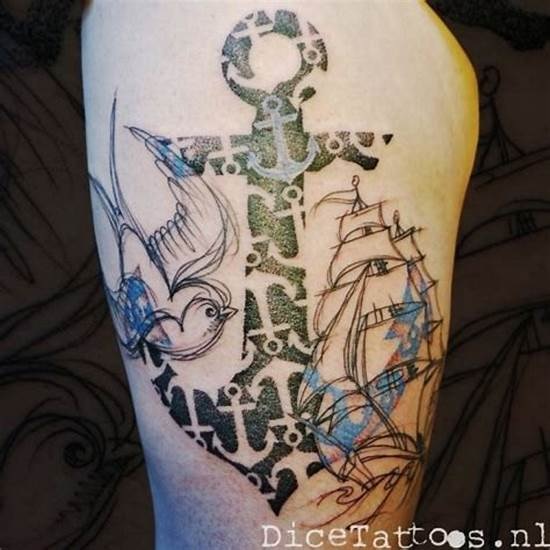 97 Tatuajes de Barcos para los amantes de navíos 63