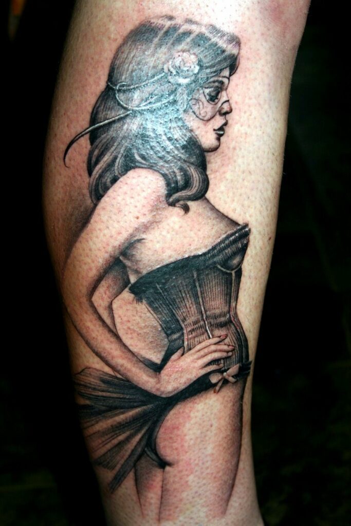 Tatuajes Pin Up: Colgados en la piel 1