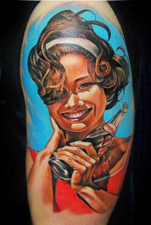 Tatuajes Pin Up: Colgados en la piel 34