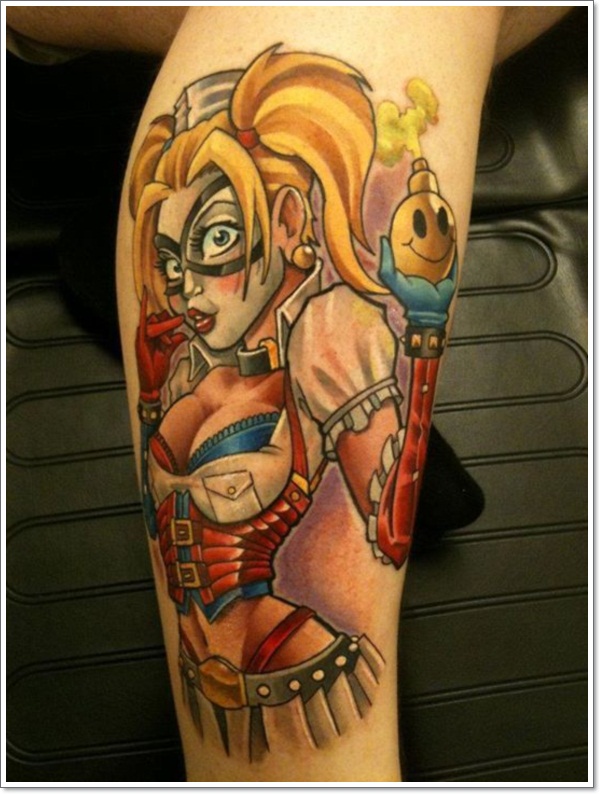 Tatuajes Pin Up: Colgados en la piel 37 Tatuajes Pin Up: Colgados en la piel 37