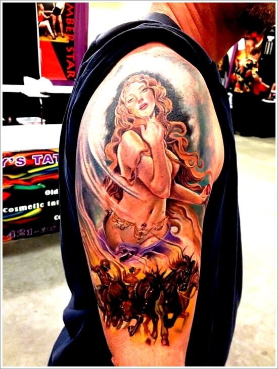 Tatuajes Pin Up: Colgados en la piel 39