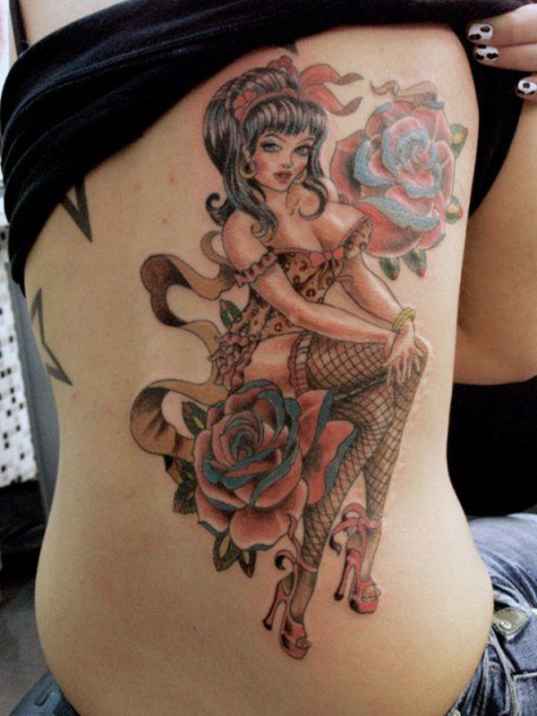 Tatuajes Pin Up: Colgados en la piel 3