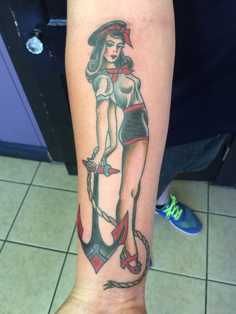 Tatuajes Pin Up: Colgados en la piel 54