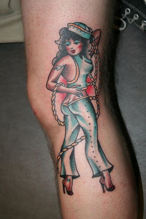 Tatuajes Pin Up: Colgados en la piel 62