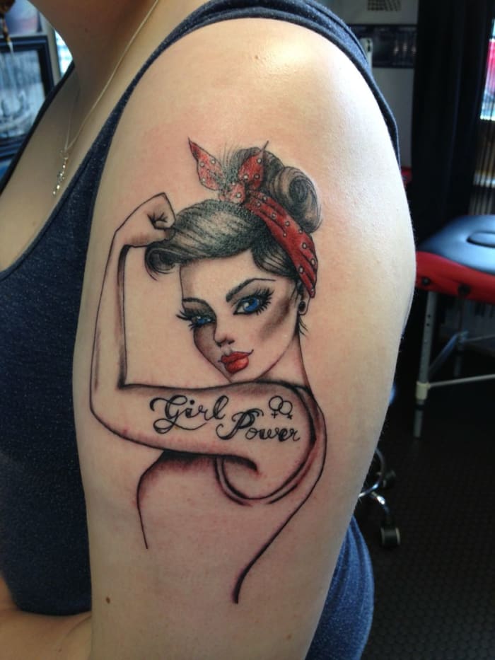 Tatuajes Pin Up: Colgados en la piel 5