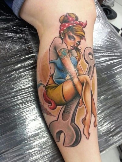 Tatuajes Pin Up: Colgados en la piel 75