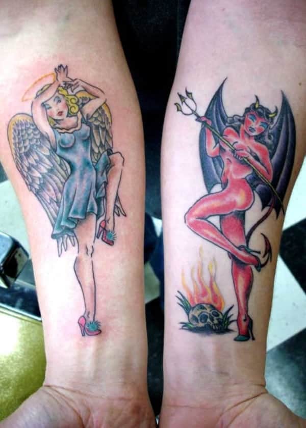 Tatuajes Pin Up: Colgados en la piel 9