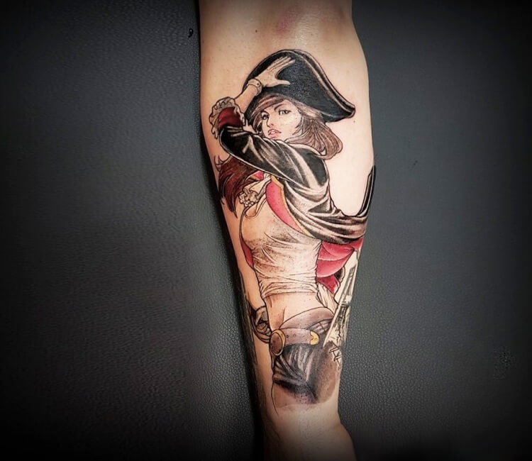 66 Ideas de Tatuajes de Piratas 38