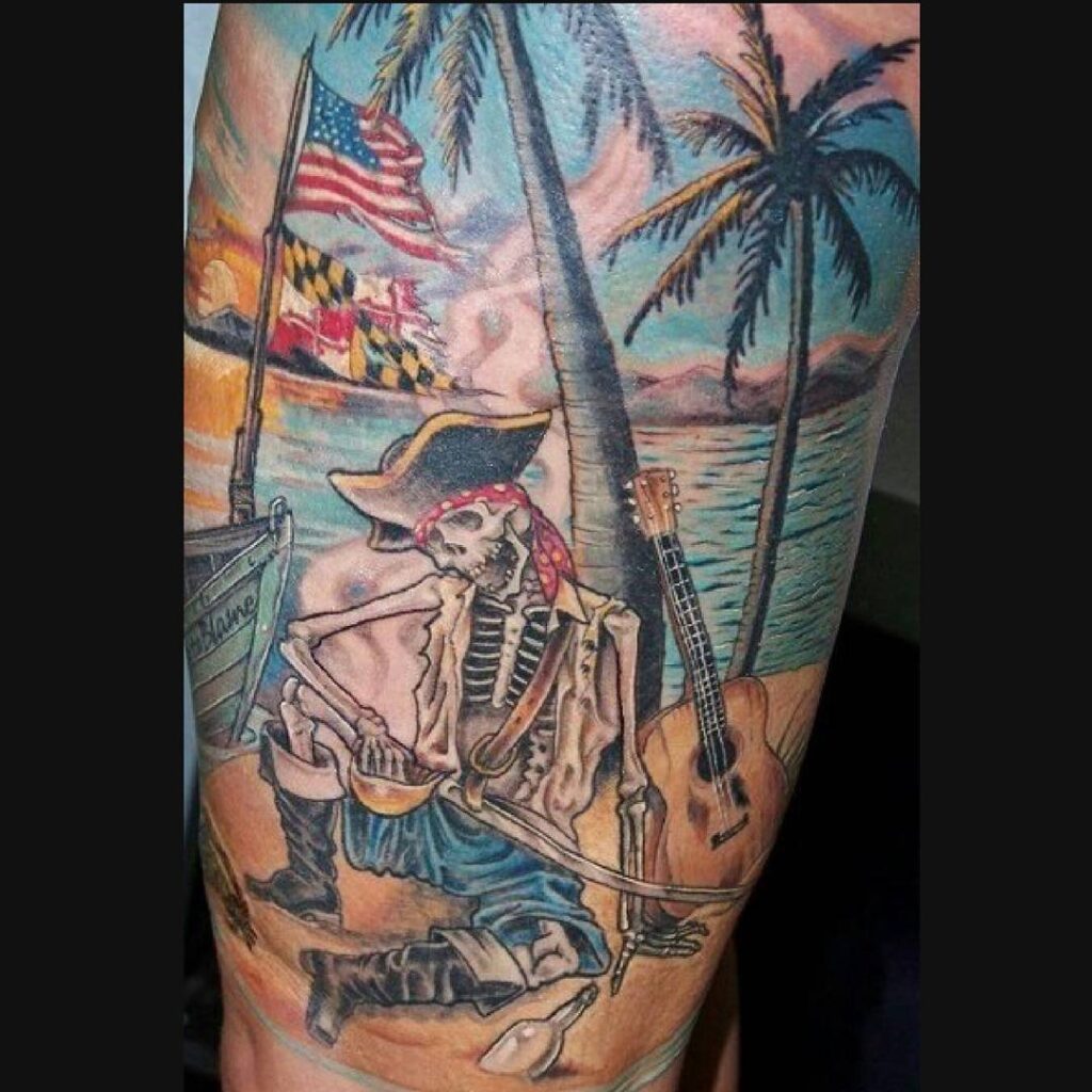 66 Ideas de Tatuajes de Piratas 6
