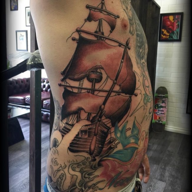 66 Ideas de Tatuajes de Piratas 44