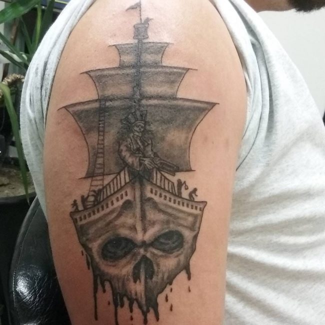 66 Ideas de Tatuajes de Piratas 51