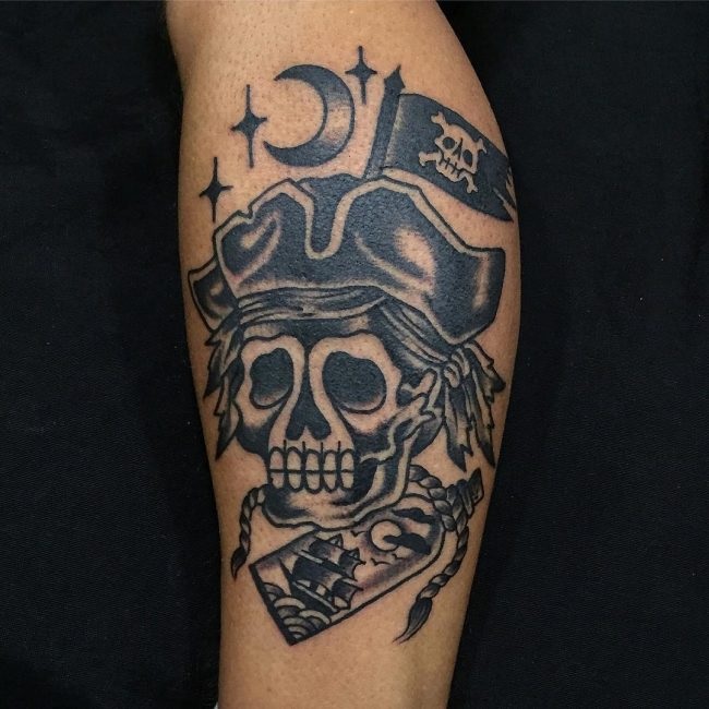 66 Ideas de Tatuajes de Piratas 12