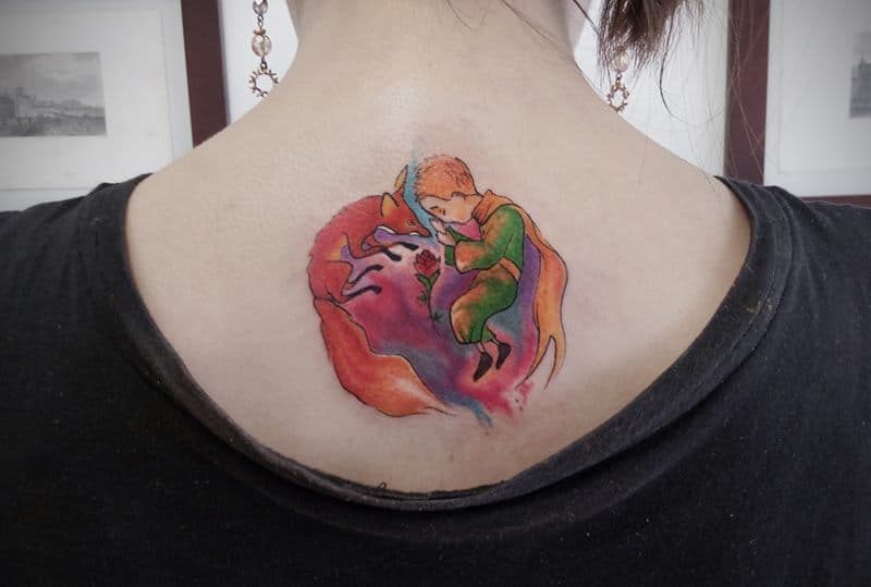 Tatuajes del Principito: solo se ve bien con el corazón 11