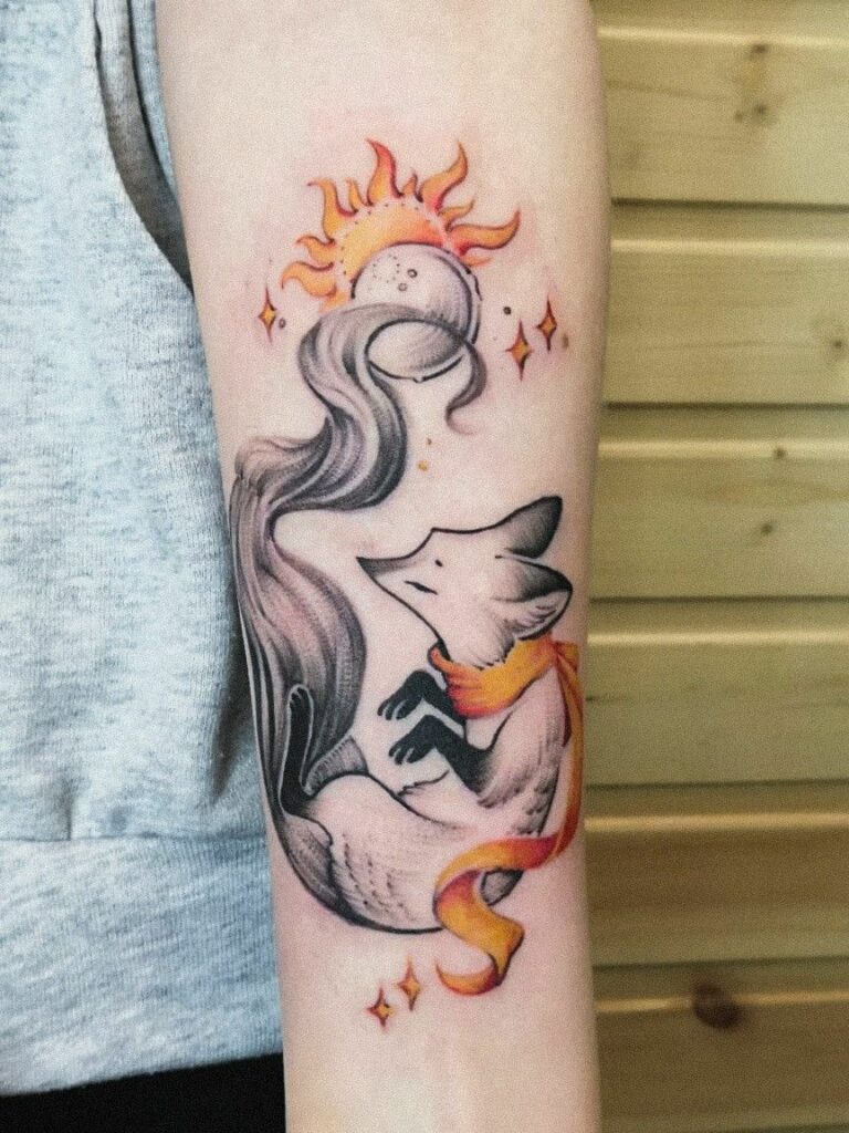 Tatuajes del Principito: solo se ve bien con el corazón 85